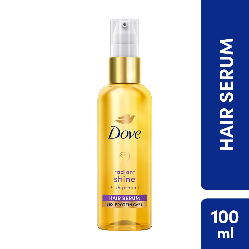 Dove radiant shine + UV protect  Hair serum 100 ml