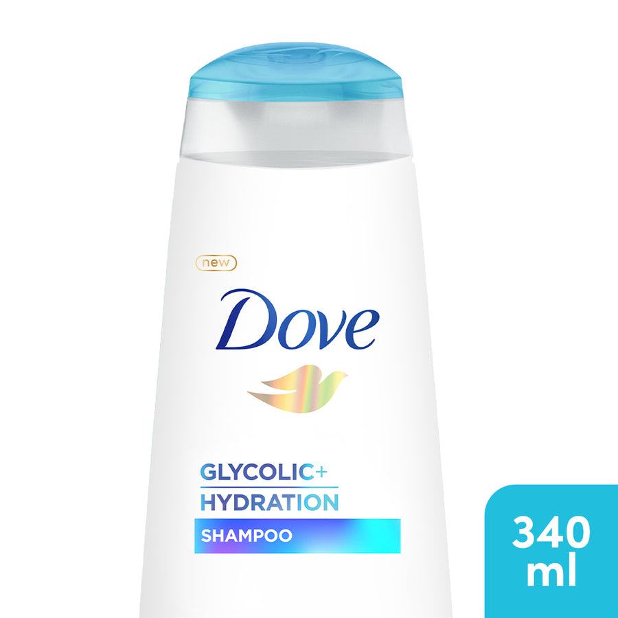 Dove Glycolic Hydration Shampoo - 340ml