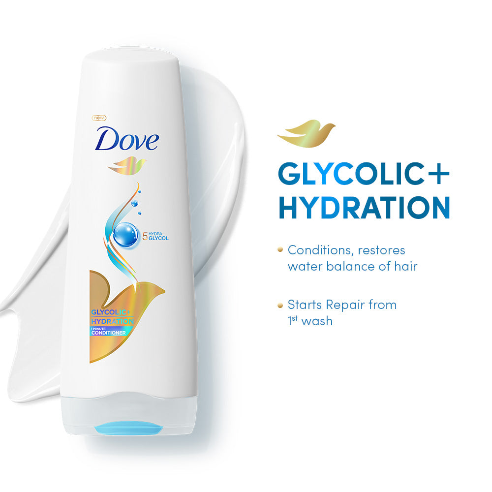 Dove Glycolic Hydration Conditioner - 175ml