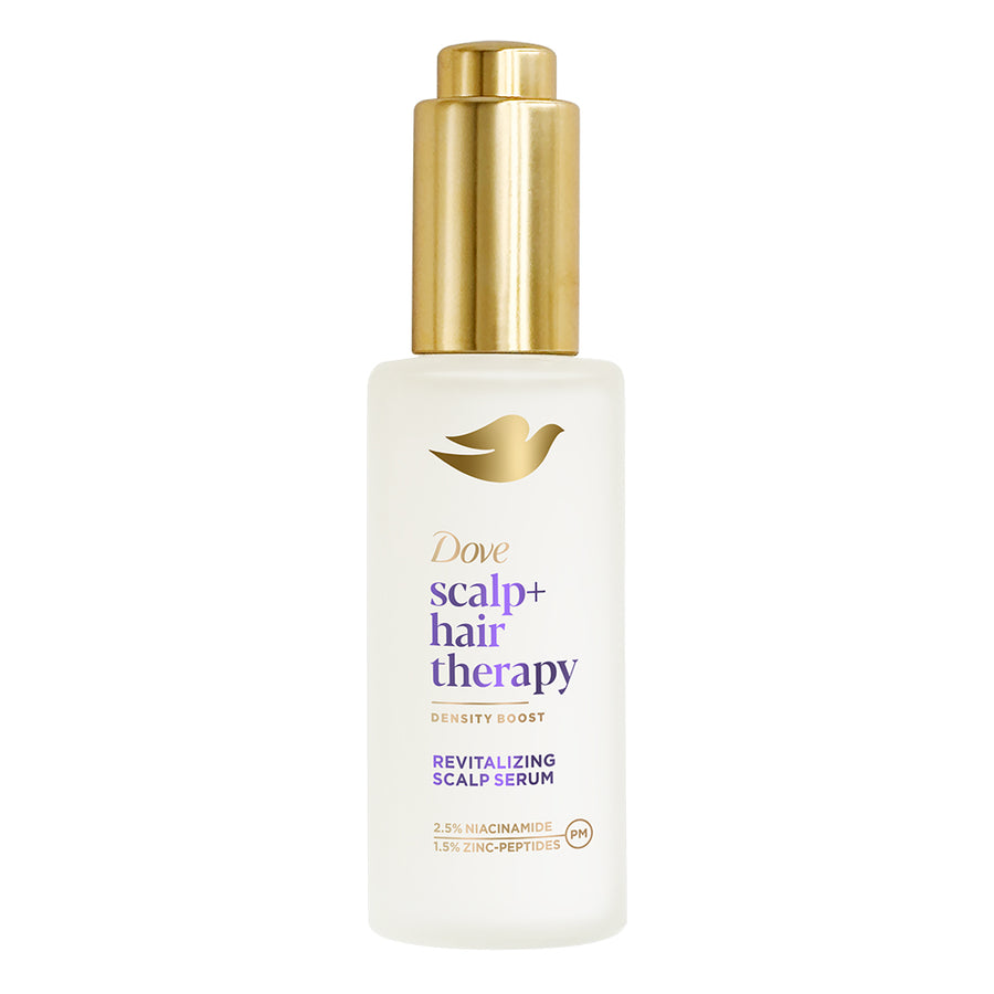 Dove Scalp+Hair Therapy Density Boost Revitalizing Scalp Serum- 2.5% Niacinamide &1.5% Zinc-peptides