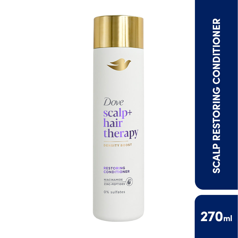 Dove Scalp+Hair Therapy Sulphate Free Density Boost Restoring Conditioner- Niacinamide&Zinc-Peptides