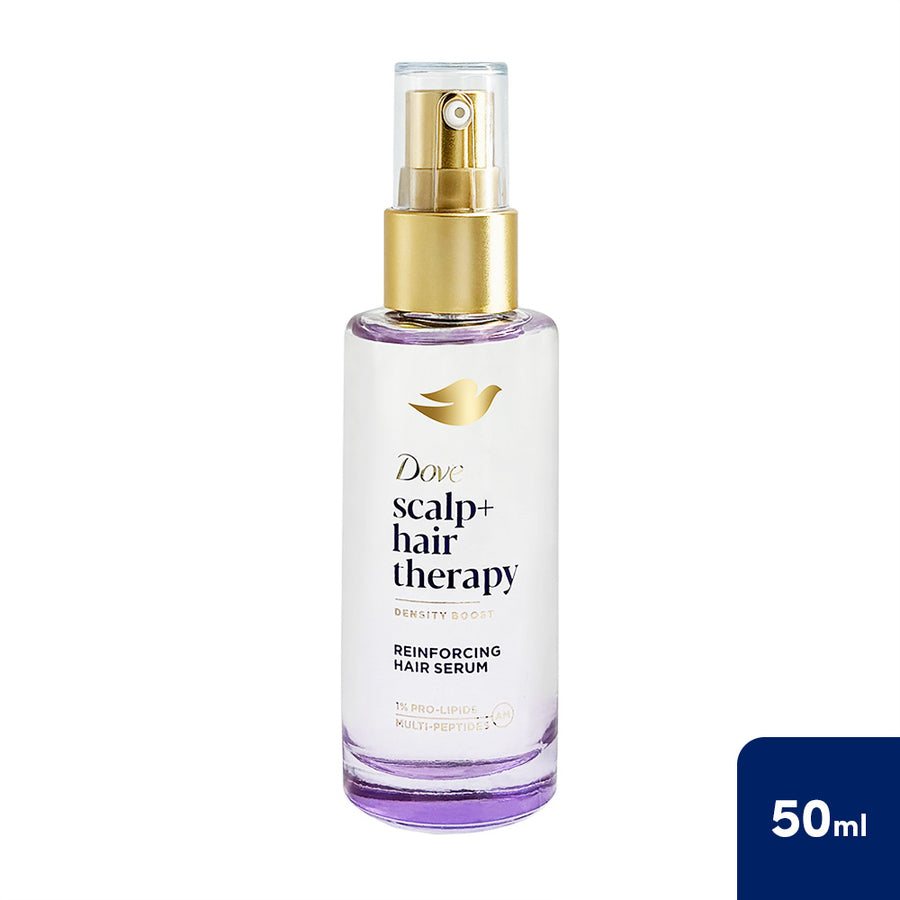 Dove Scalp+Hair Therapy Density Boost Reinforcing Hair Serum with 1% Pro-Lipids & Multi-peptides