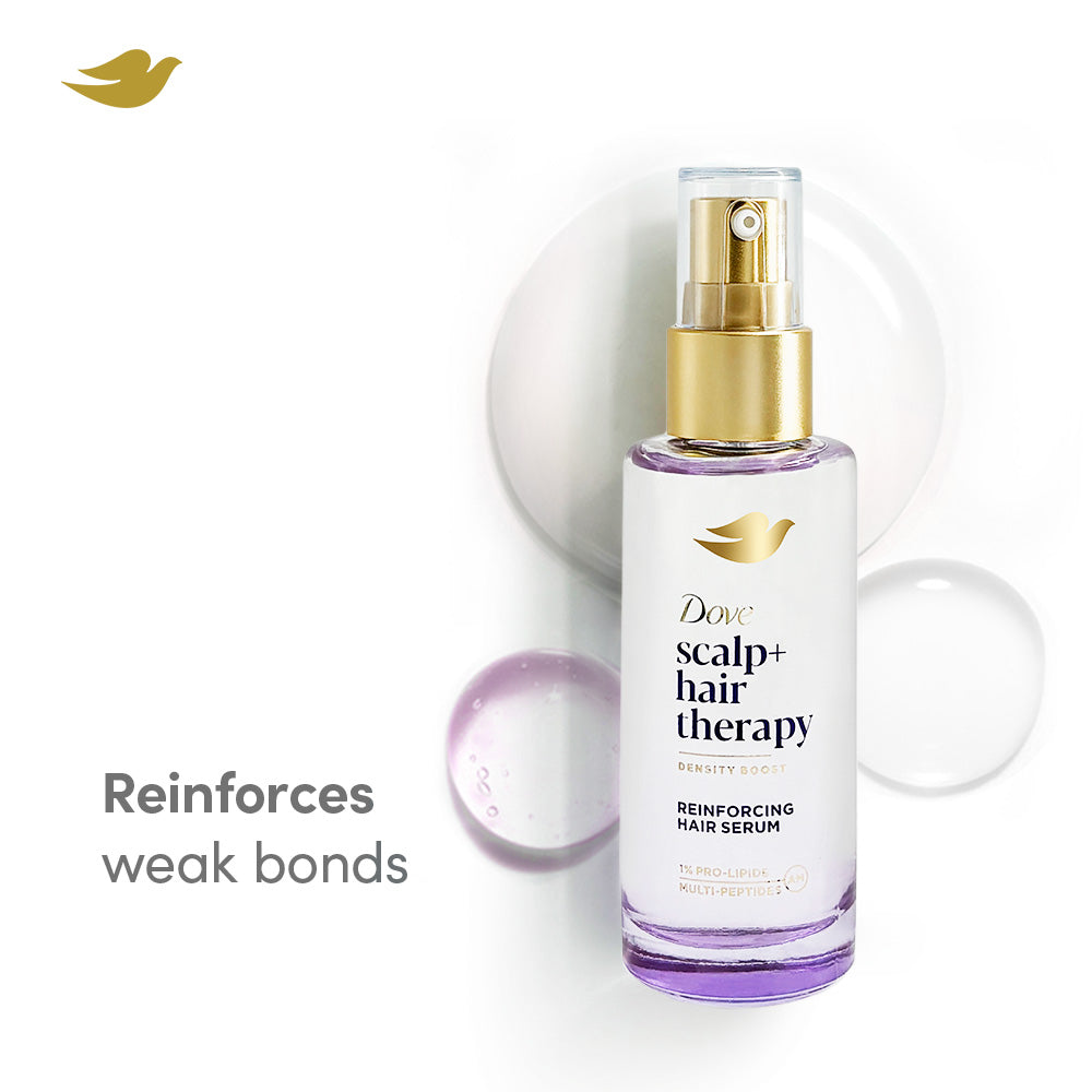 Dove Scalp+Hair Therapy Density Boost Reinforcing Hair Serum with 1% Pro-Lipids & Multi-peptides