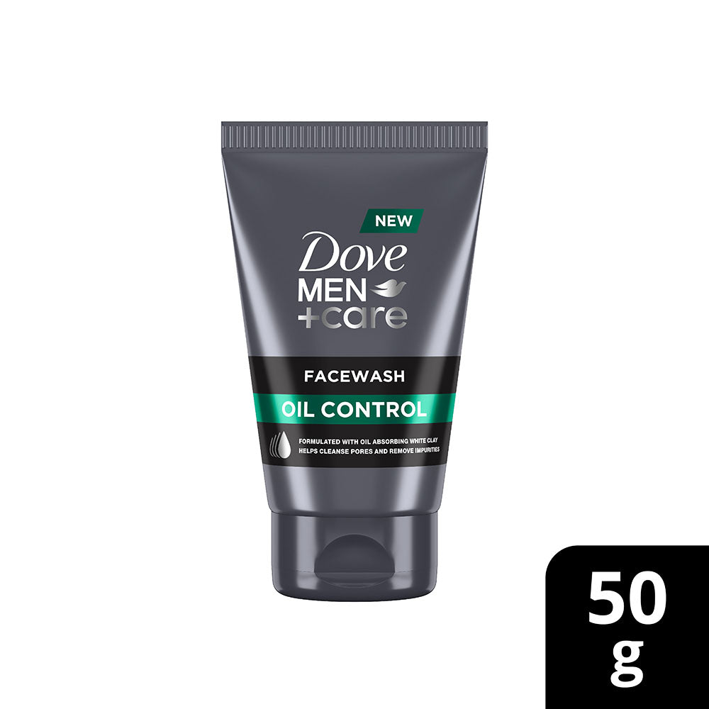 Dove Men+care oil control facewash, 50ml